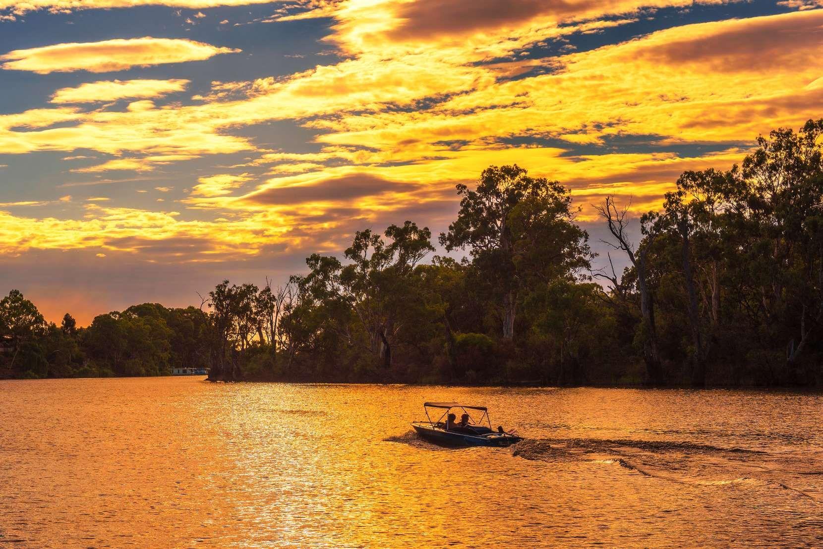 Murray River in Mildura, Victoria